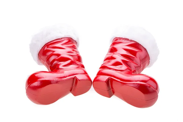 Santa boots — Stock Photo, Image