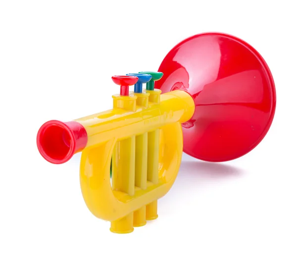 Trąbka zabawka — Zdjęcie stockowe