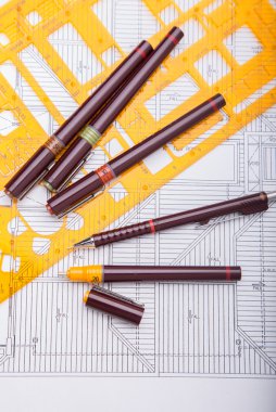  Planları ve çizim araçları.