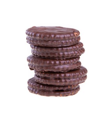 Çikolatalı yuvarlak kurabiye