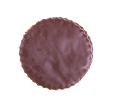 Çikolatalı yuvarlak kurabiye