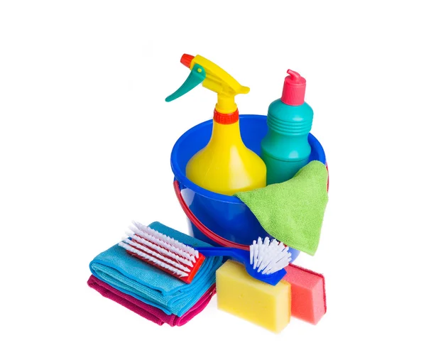 Assorted cleaning products — Stock Photo, Image