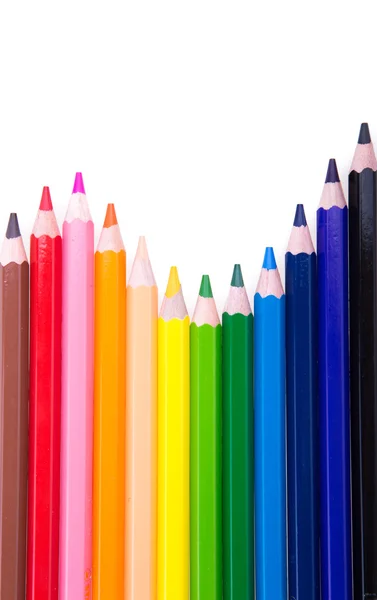 Colour pencils Stock Photo