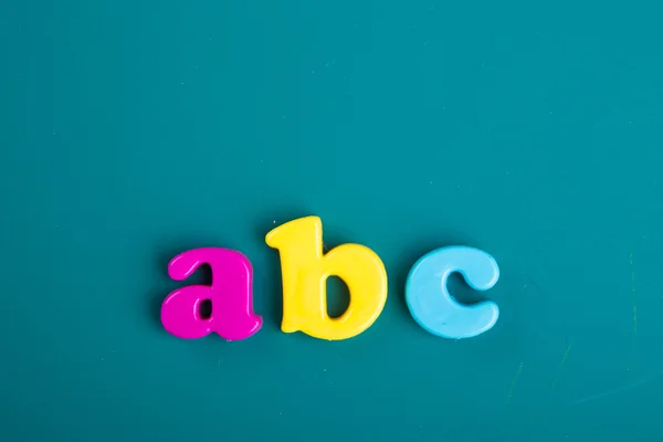 Alphabet coloré — Photo