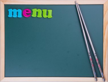 Menü yazı tahtası