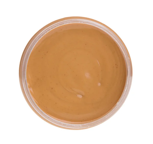 Jar of peanut butter — Stock Photo, Image