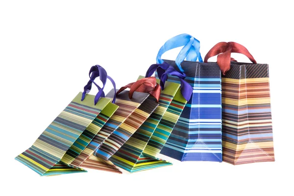 Carta Shopping bags — Foto Stock