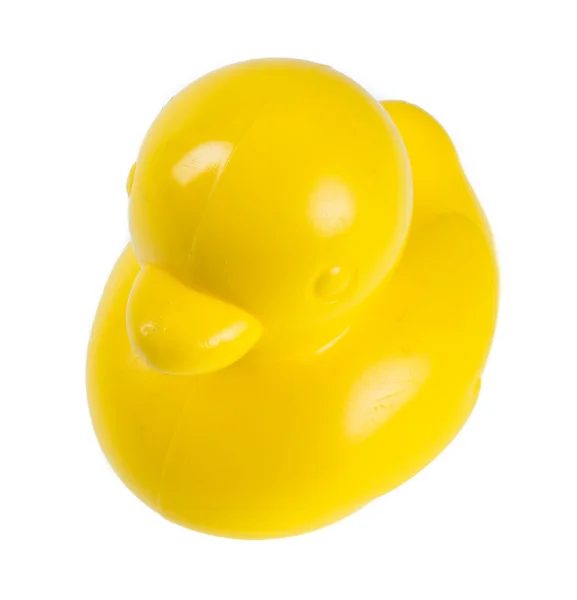 Pato de goma amarillo —  Fotos de Stock