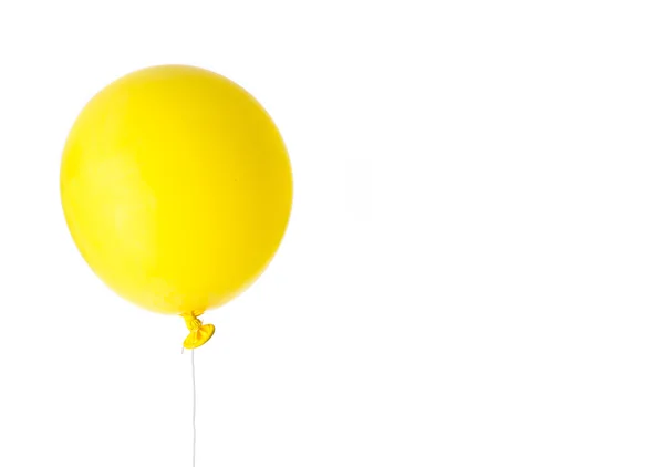 Balão amarelo — Fotografia de Stock