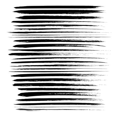 Soyut siyah beyaz bir arka plan üzerinde izole uzun vuruş büyük kümesi dokulu