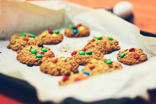 El primer plano de las galletas . — Foto de Stock