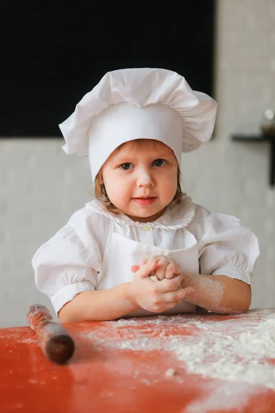 The child cook. — Stock Photo, Image