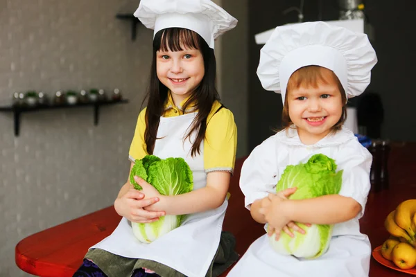 The child cook. — Stock Photo, Image