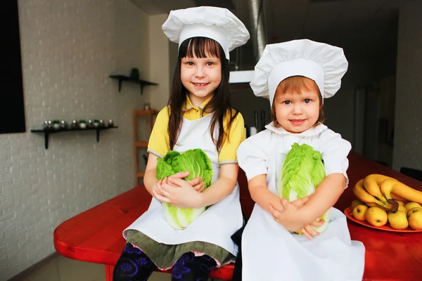 The child cook. — Stock Photo, Image