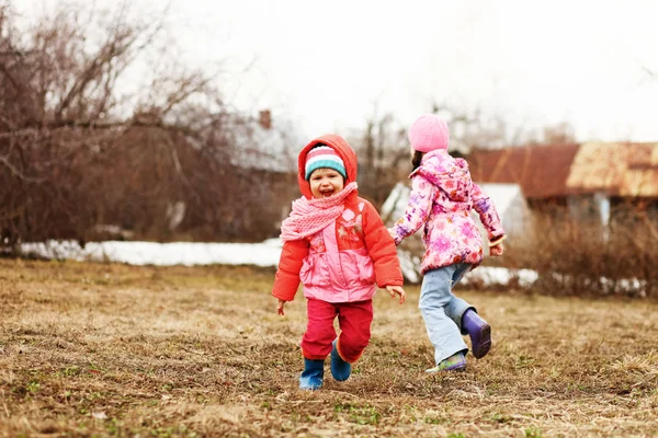 La felicità del bambino . — Foto Stock