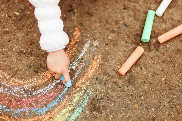 Il primo piano del gesso . — Foto Stock