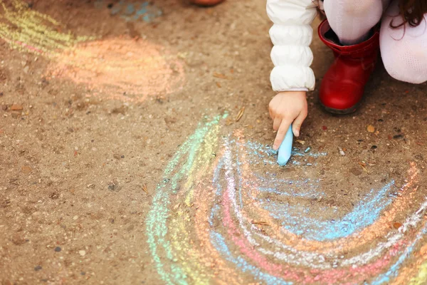 Il primo piano del gesso . — Foto Stock