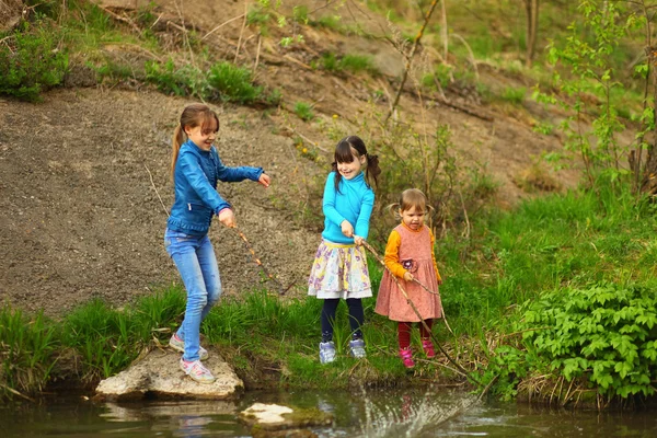 Das Kind glücklich. — Stockfoto