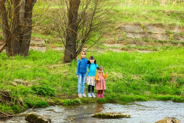 Het kind gelukkig. — Stockfoto