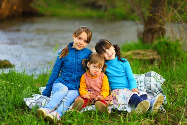 Das Kind glücklich. — Stockfoto