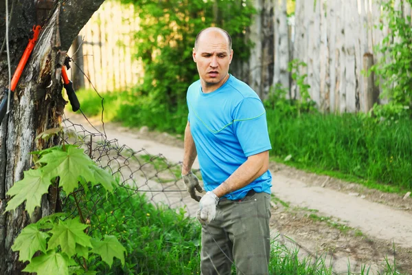 The man work. — Stock Photo, Image