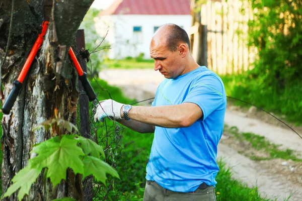 Arbetet som man. — Stockfoto