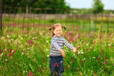 küçük kız portre.