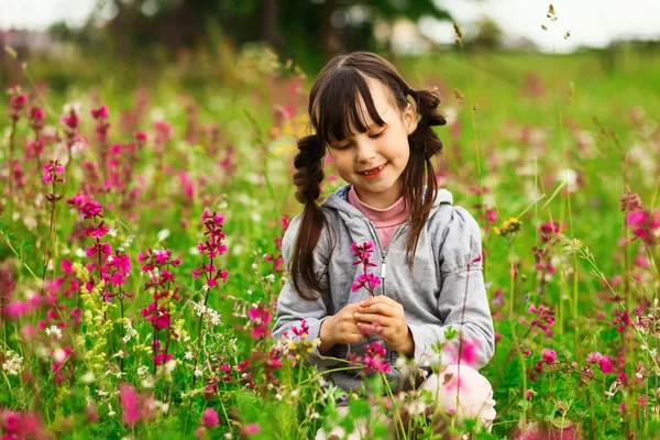 Little girl portrait. Stock Photo