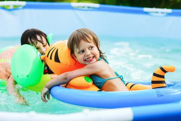 Children in pool. — Stock Photo, Image