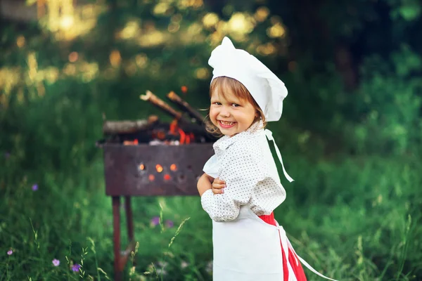 Der Kinderkoch. — Stockfoto