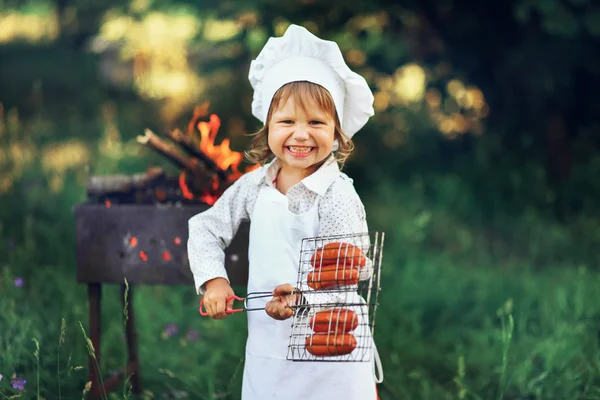 The child cook. — Stock Photo, Image