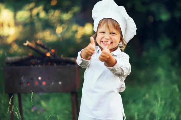 The child cook. — Stock Photo, Image