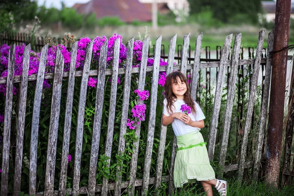 Child happy outdoors. — Stock Photo, Image