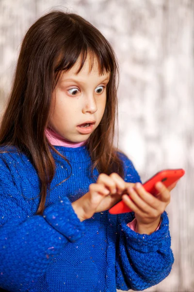 Retrato de niña . —  Fotos de Stock