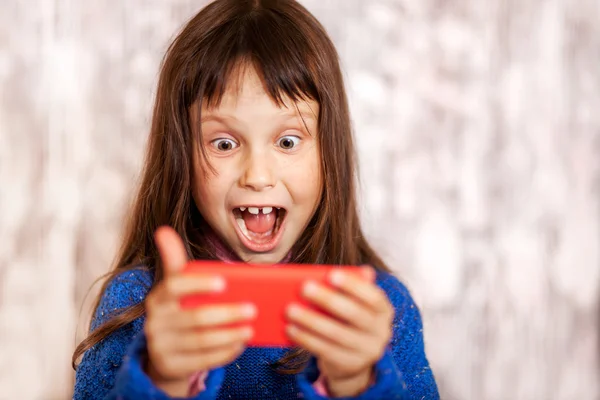 Retrato de niña . —  Fotos de Stock