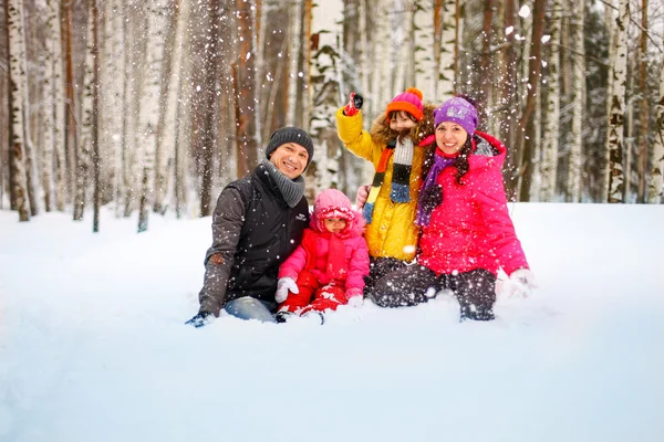 Familj. — Stockfoto