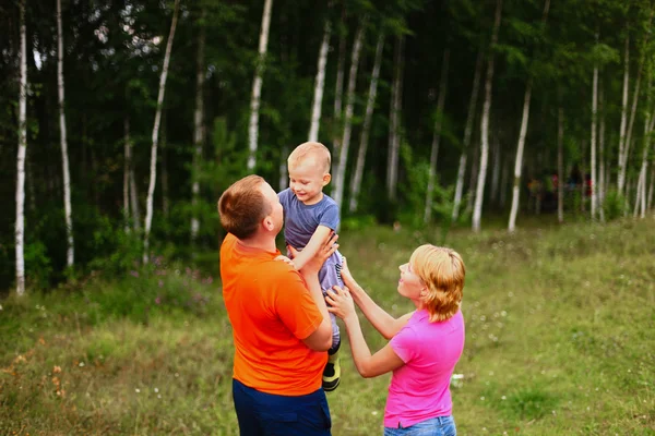 Familj. — Stockfoto