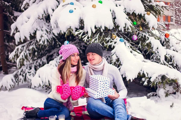 The young couple. — Stock Photo, Image