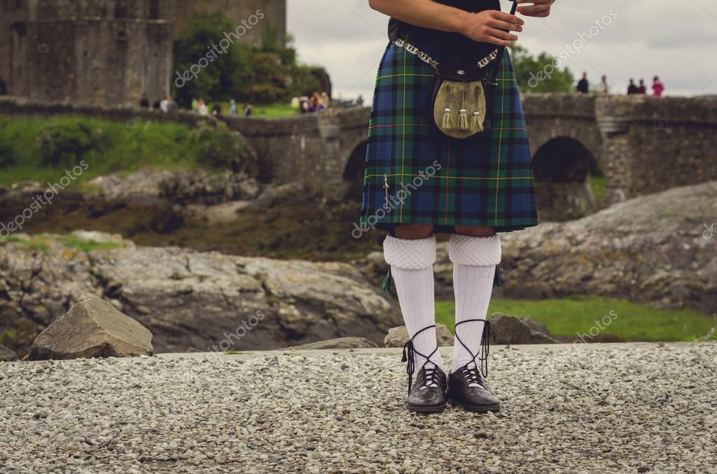 man in a kilt image