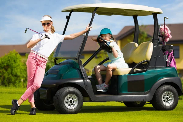 Kids golf competition — Stock Photo, Image