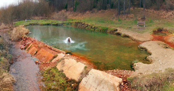 I Medoky, punto di riferimento naturale, Kalameny — Foto Stock