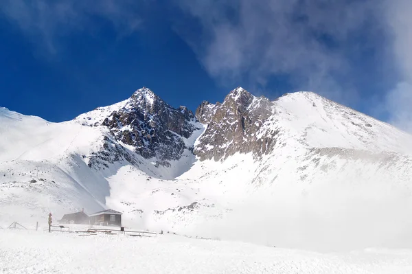 Na Łomnicki szczyt, Wysokie Tatry, Słowacja — Zdjęcie stockowe