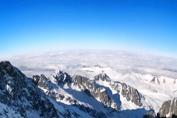 Panorama der Hohen Tatra, Slowakei lizenzfreie Stockfotos