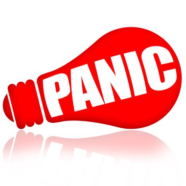 Panik kırmızı ışık ampul