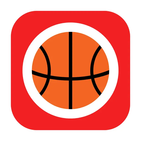 Basket ball icon — Stock Photo, Image