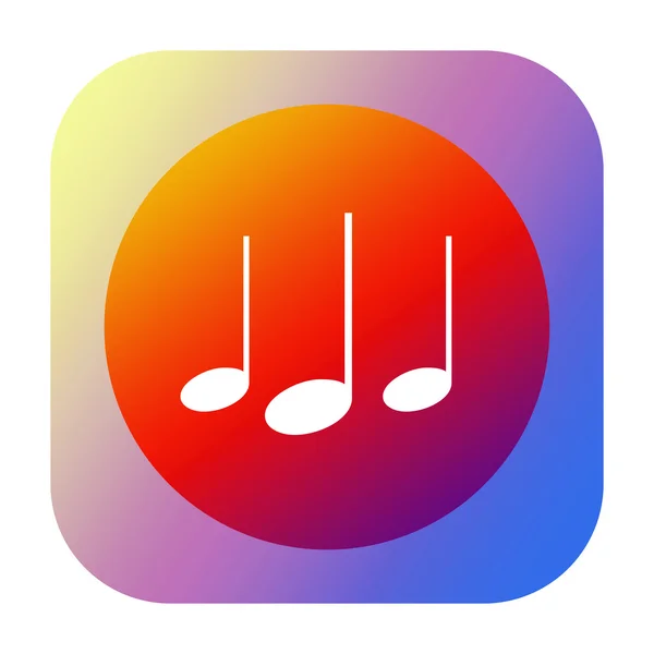 Music sound icon — Stock Photo, Image