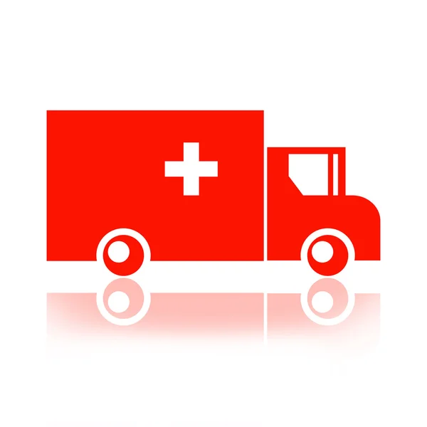 Ilustración de coches ambulancia — Foto de Stock