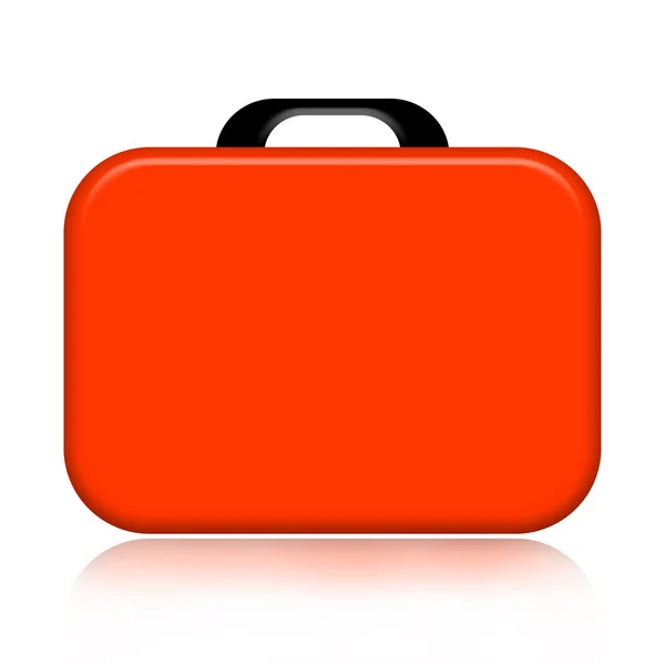 Oranžová ikona ase — Stock fotografie