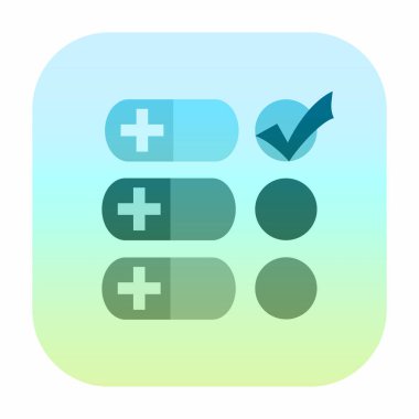 Beyaz arkaplanda kontrol listesi simgesi izole edildi