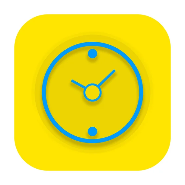 Clock icon — Stock Photo, Image